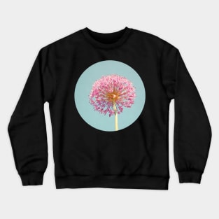 Pink Allium Crewneck Sweatshirt